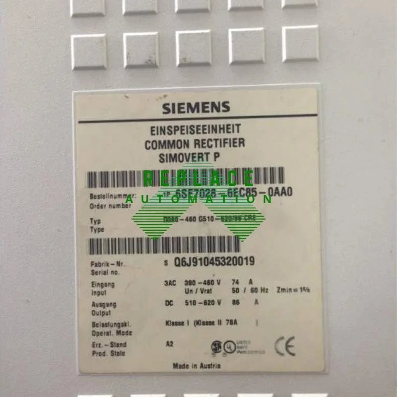 6SE7028-6EC85-0AA0